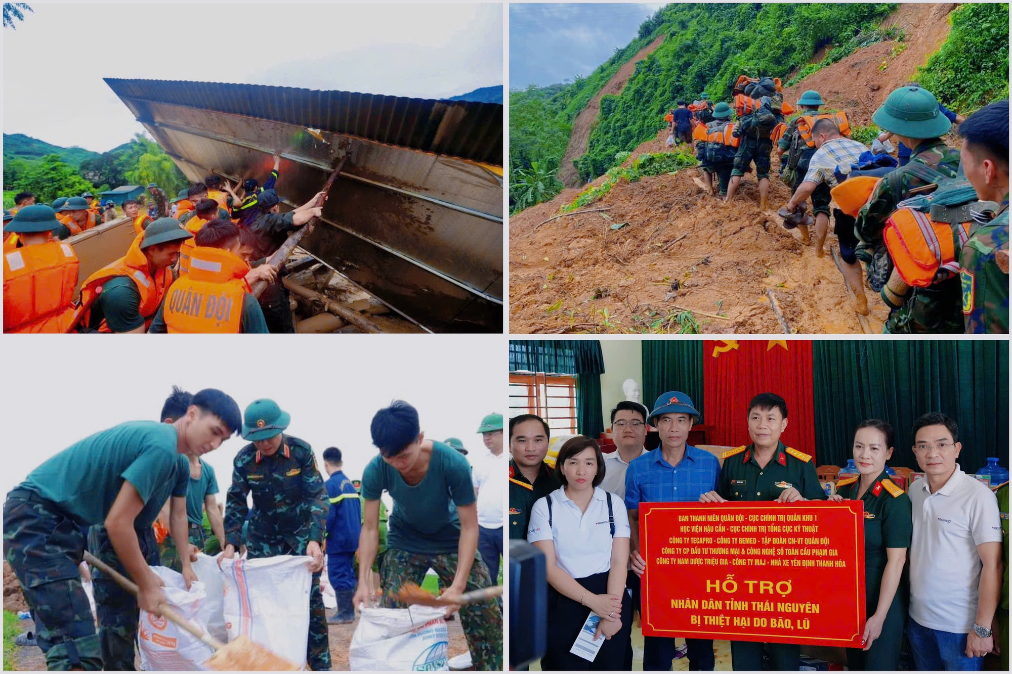 Tinh thần xung kích của thanh niên trong khắc phục hậu quả bão số 3- Ảnh 2.