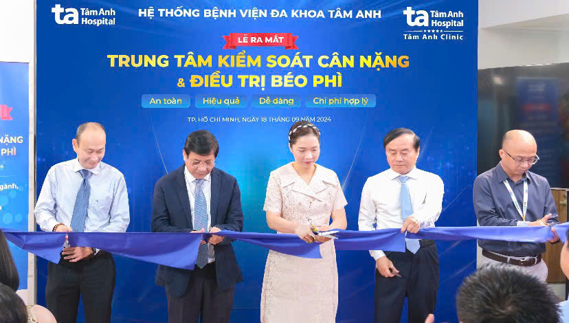 Hệ thống BVĐK Tâm Anh khai trương Trung tâm Kiểm soát cân nặng và điều trị béo phì chuẩn quốc tế- Ảnh 1.