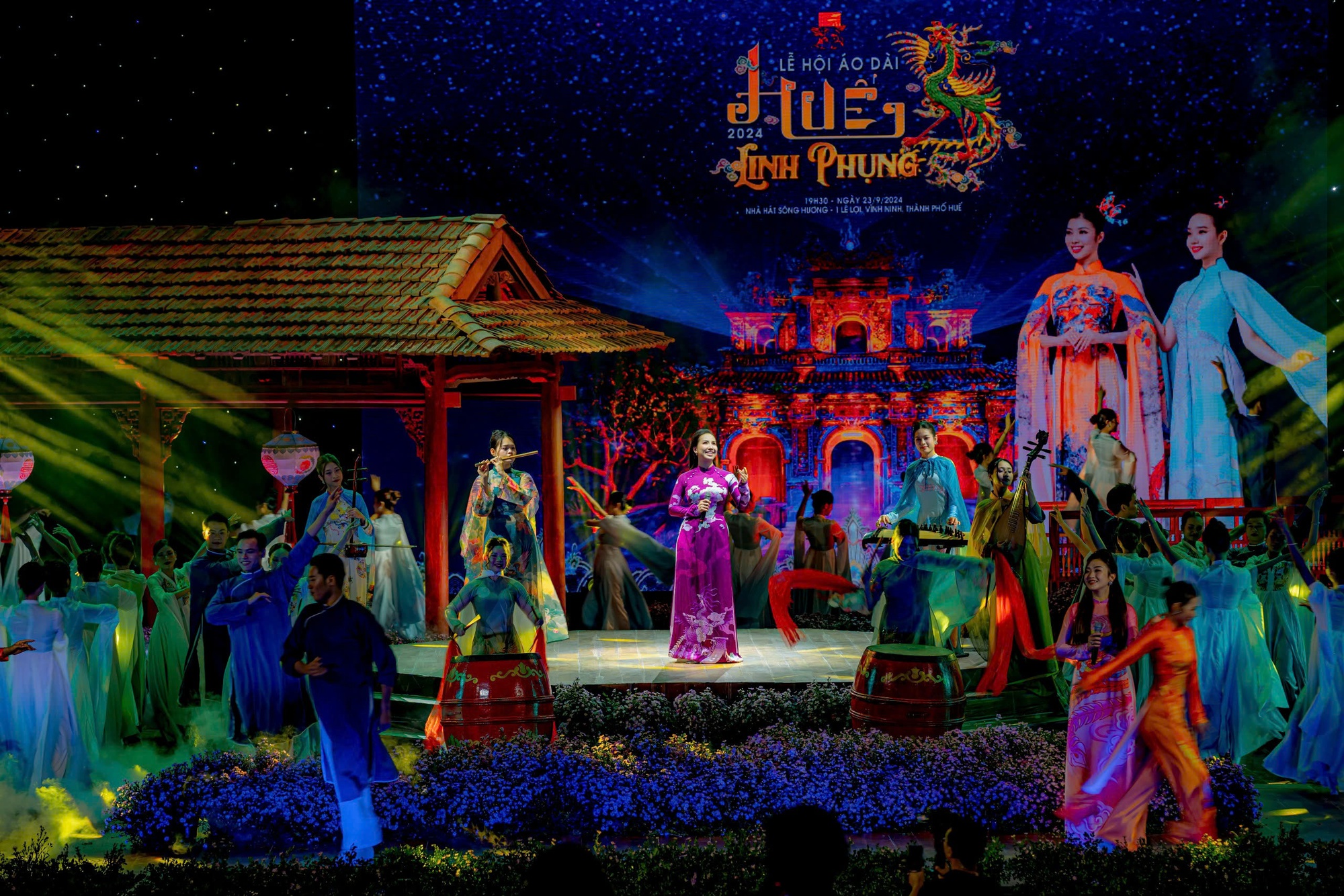 Ấn tượng chương trình nghệ thuật áo dài Festival Huế 2024- Ảnh 3.