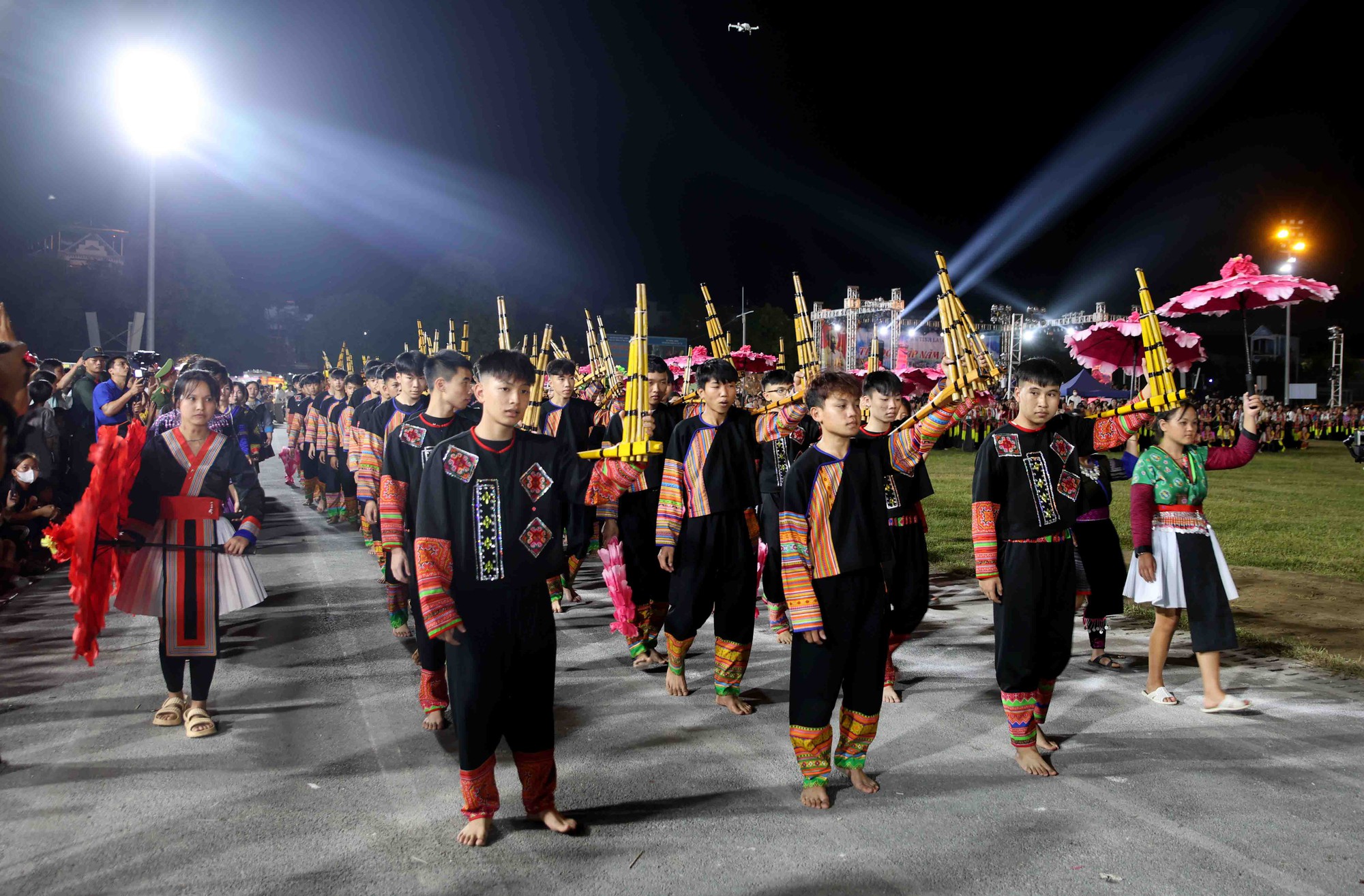 Lai Châu: Tự hào, thiêng liêng Lễ Thượng cờ mừng Tết Độc lập- Ảnh 7.