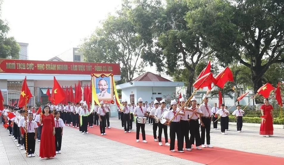 Hòa chung không khí rộn ràng khai giảng năm học mới- Ảnh 2.