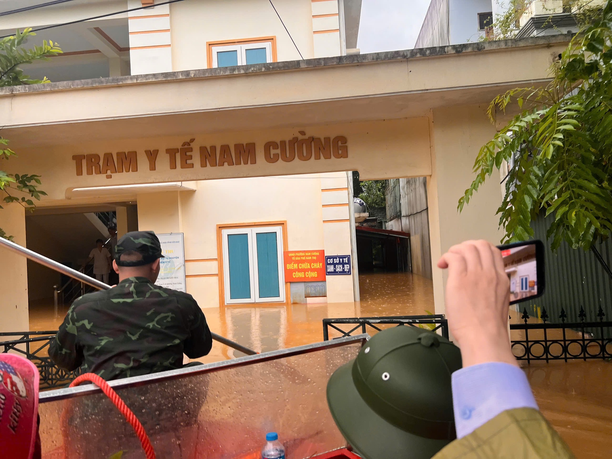 Bão số 3 khiến nhiều trạm y tế của Yên Bái bị ngập nước- Ảnh 1. Bão số 3 khiến nhiều trạm y tế của Yên Bái bị ngập nước- Ảnh 1.