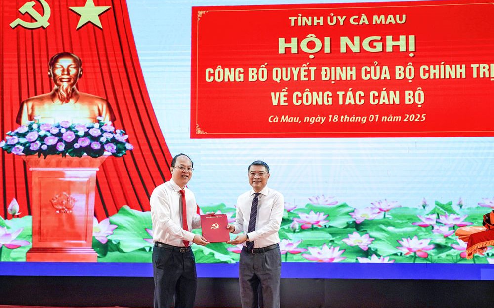 Ph&#243; B&#237; thư Thường trực TPHCM Nguyễn Hồ Hải giữ chức B&#237; thư Tỉnh uỷ C&#224; Mau