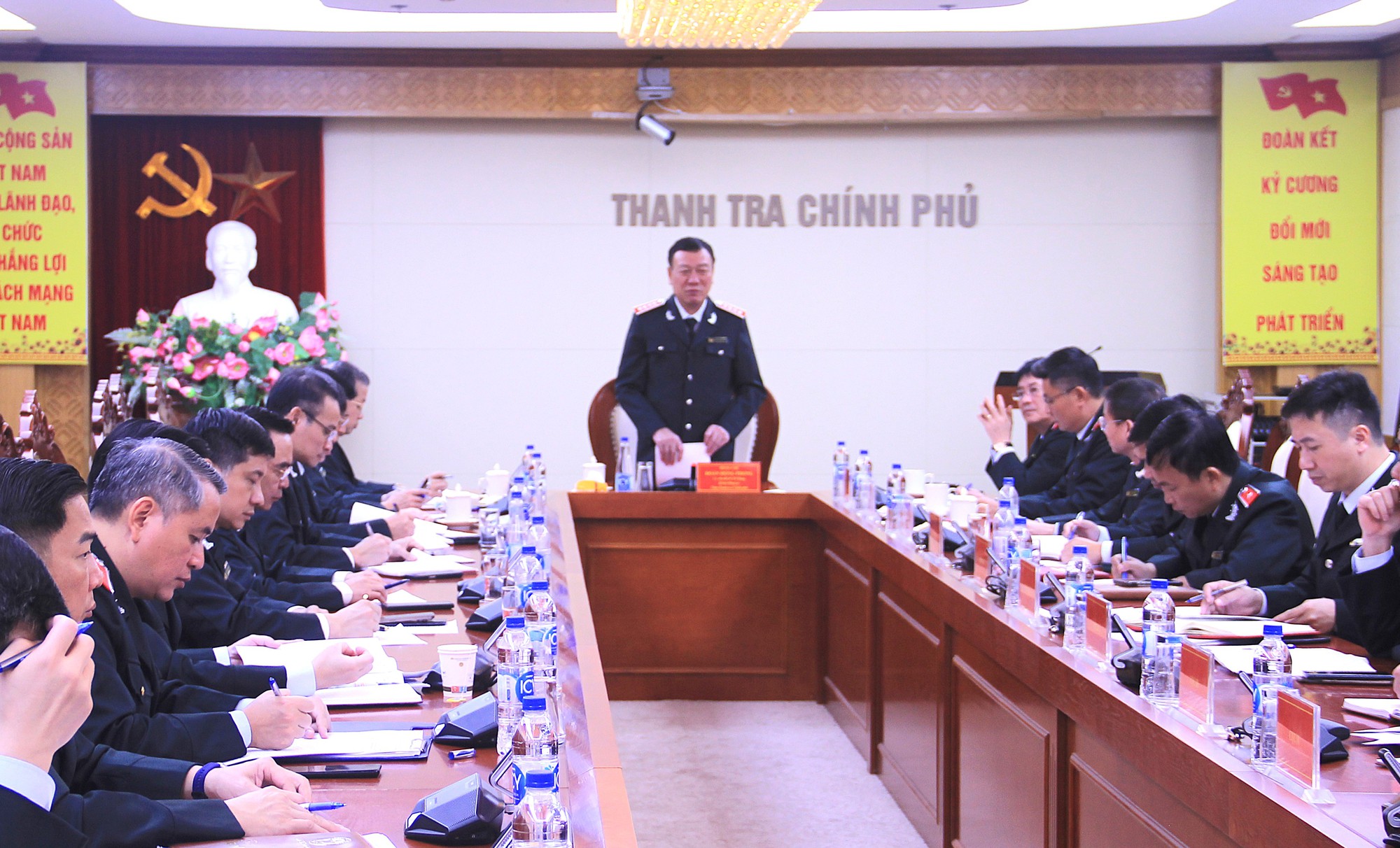 Thanh tra Chính phủ tập trung đẩy nhanh tiến độ ban hành kết luận thanh tra- Ảnh 1. Thanh tra Chính phủ tập trung đẩy nhanh tiến độ ban hành kết luận thanh tra- Ảnh 1.
