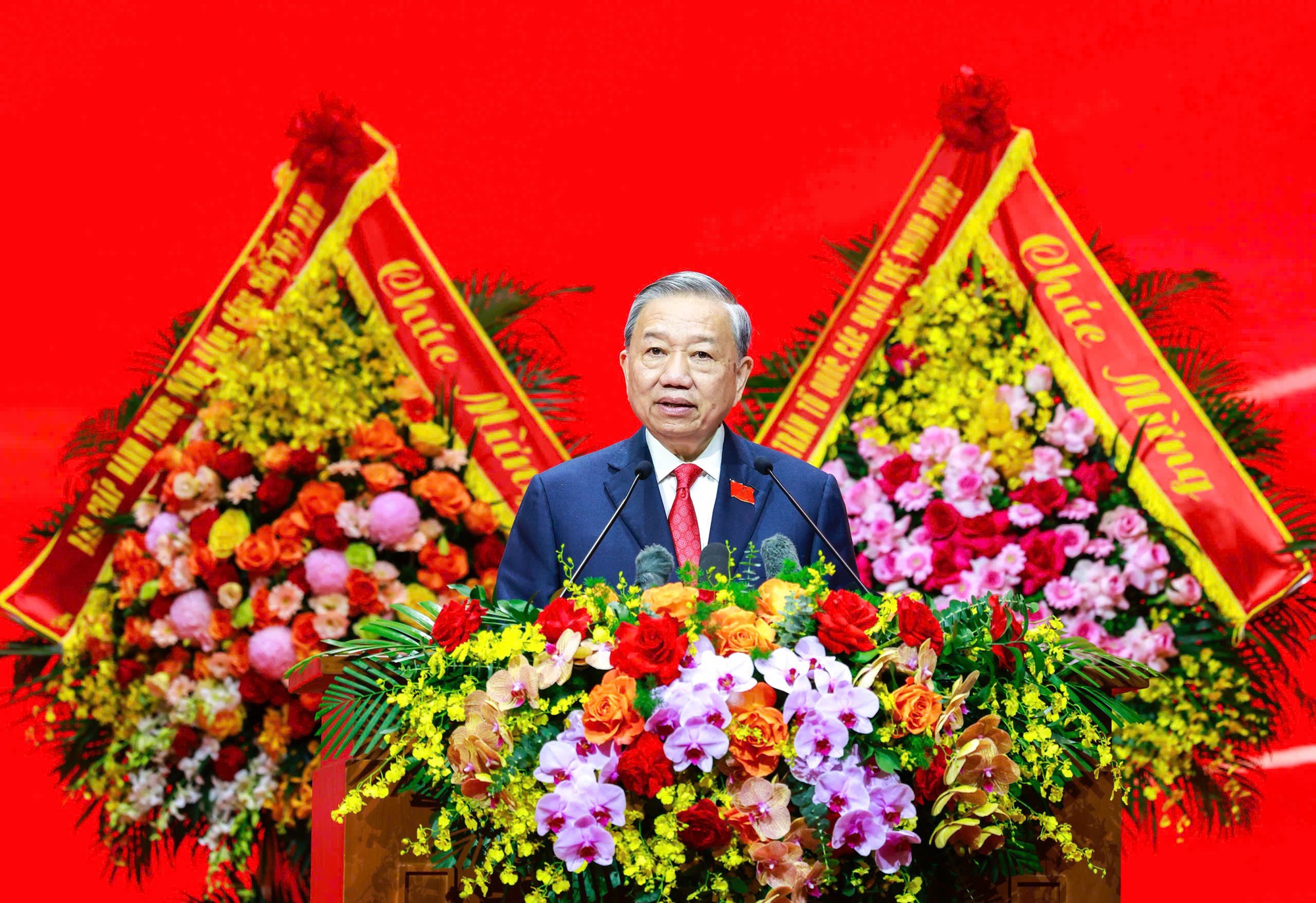 Tổng Bí thư Tô Lâm nhấn mạnh 3 yêu cầu và 5 định hướng công tác trọng tâm với Đảng bộ Chính phủ- Ảnh 1.