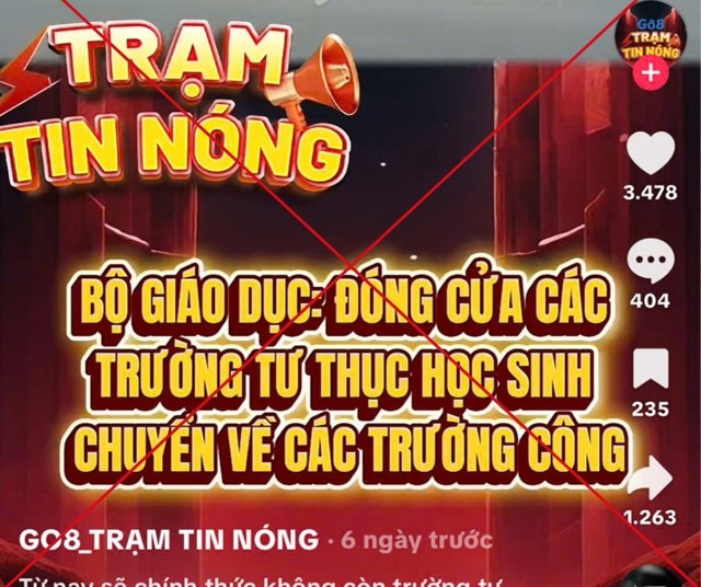 Bộ Giáo dục và Đào tạo bác tin đồn “đóng cửa trường ngoài công lập”- Ảnh 1.
