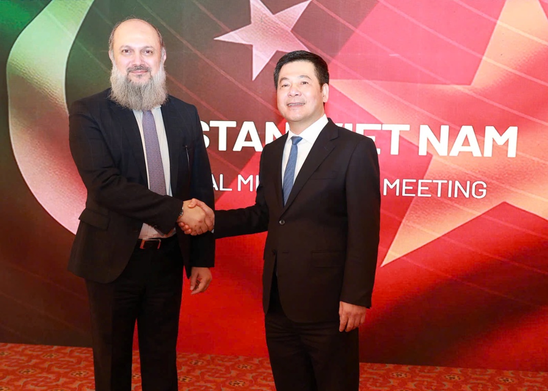 Việt Nam, Pakistan ký Tuyên bố chung khởi động đàm phán Thỏa thuận Thương mại ưu đãi- Ảnh 1. Việt Nam, Pakistan ký Tuyên bố chung khởi động đàm phán Thỏa thuận Thương mại ưu đãi- Ảnh 1.