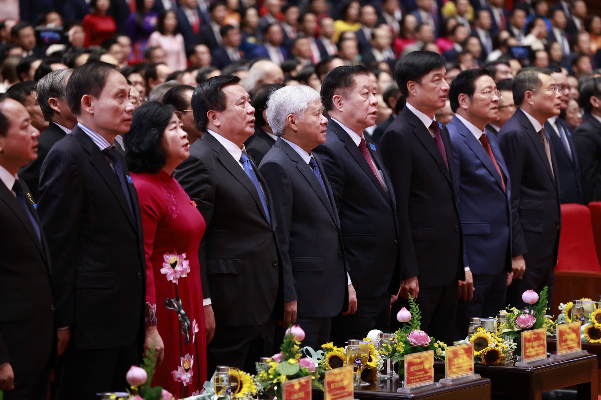Chùm ảnh: Khai mạc Đại hội đại biểu Đảng bộ TP. Hà Nội lần thứ XVIII, nhiệm kỳ 2025-2030- Ảnh 4. Chùm ảnh: Khai mạc Đại hội đại biểu Đảng bộ TP. Hà Nội lần thứ XVIII, nhiệm kỳ 2025-2030- Ảnh 4.