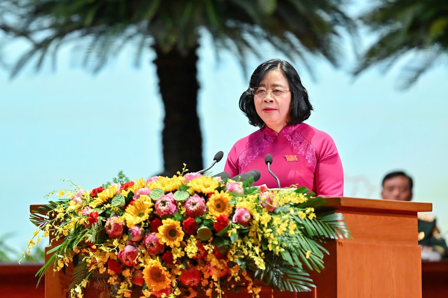 Chùm ảnh: Khai mạc Đại hội đại biểu Đảng bộ TP. Hà Nội lần thứ XVIII, nhiệm kỳ 2025-2030- Ảnh 8. Chùm ảnh: Khai mạc Đại hội đại biểu Đảng bộ TP. Hà Nội lần thứ XVIII, nhiệm kỳ 2025-2030- Ảnh 8.