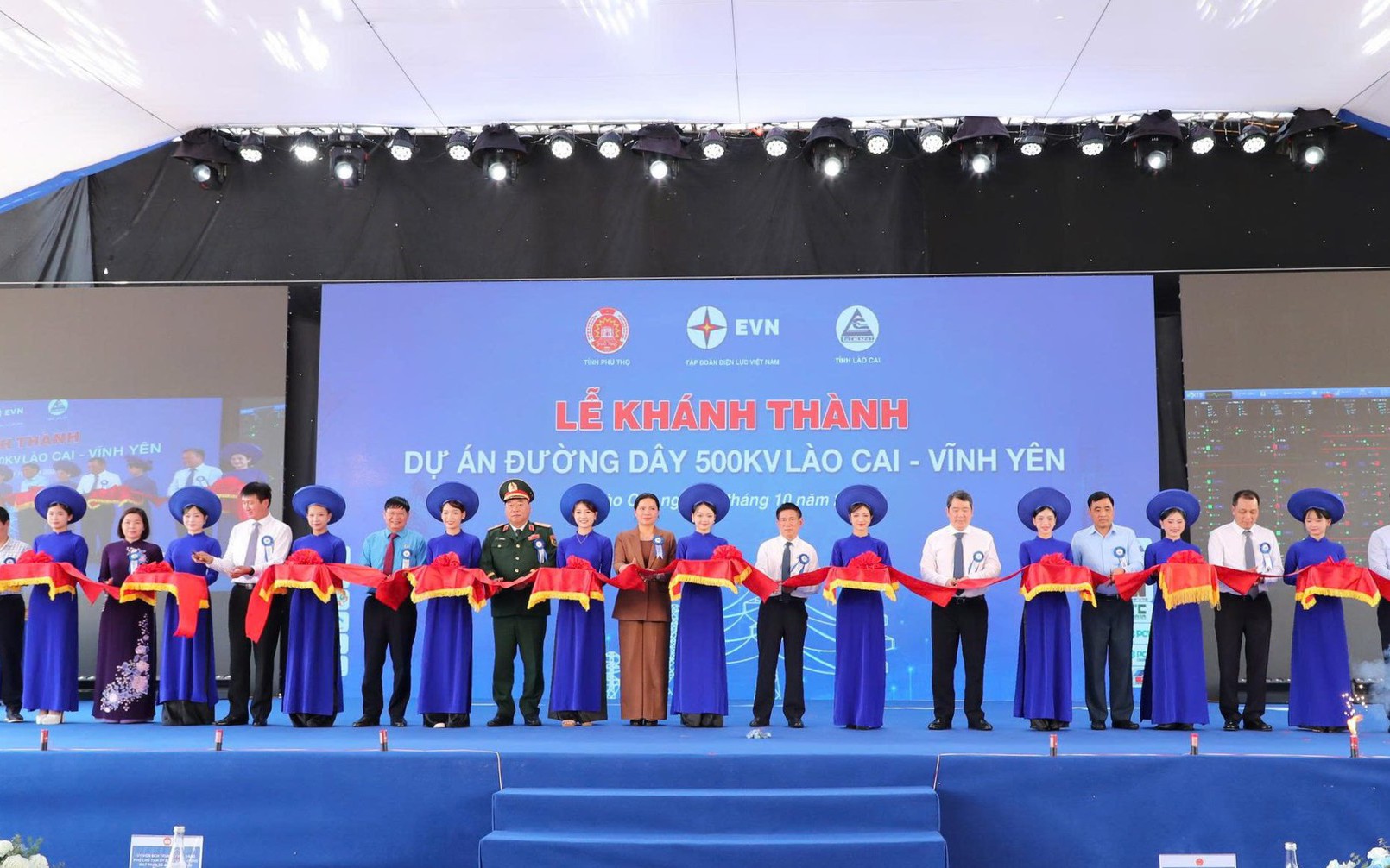 Khánh thành Dự án đường dây 500 kV Lào Cai - Vĩnh Yên: Công trình đặc biệt quan trọng, đảm bảo an ninh năng lượng quốc gia