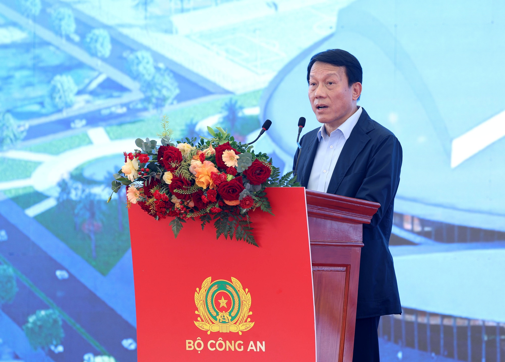 Tổng Bí thư Tô Lâm dự lễ khởi công xây dựng sân vận động hiện đại nhất Việt Nam- Ảnh 6.