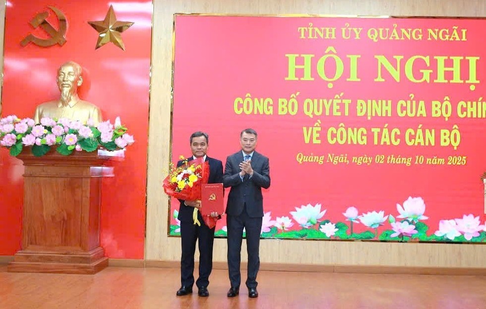 Ông Hồ Văn Niên làm Bí thư Tỉnh ủy Quảng Ngãi- Ảnh 1.