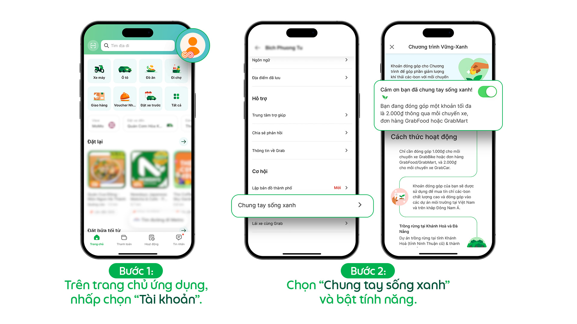 Grab Việt Nam khởi động Chương trình Vững-Xanh bảo vệ môi trường- Ảnh 3. Grab Việt Nam khởi động Chương trình Vững-Xanh bảo vệ môi trường- Ảnh 3.