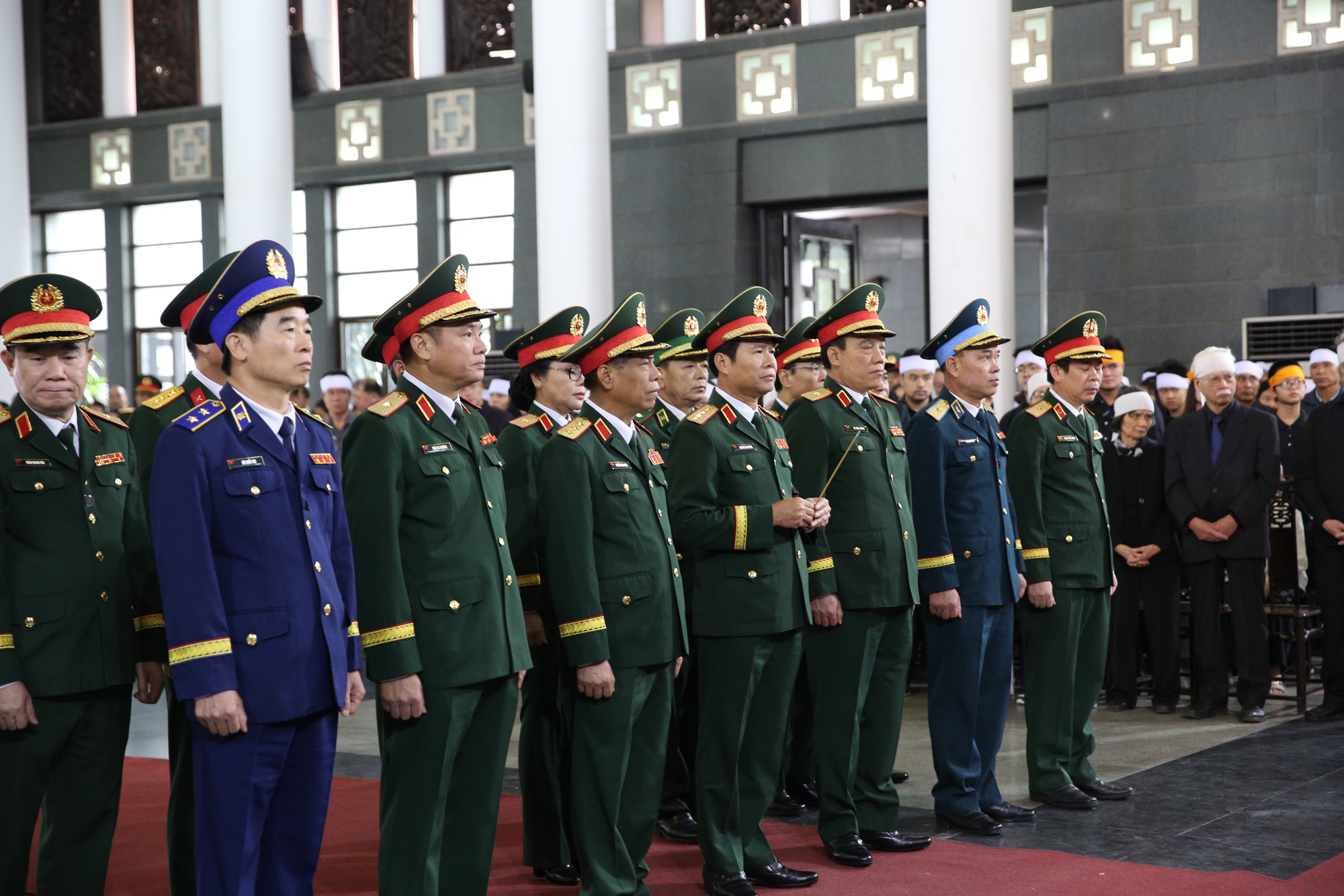 Lễ tang cấp Nhà nước nguyên Phó Chủ tịch Hội đồng Bộ trưởng Trần Phương- Ảnh 9. Lễ tang cấp Nhà nước nguyên Phó Chủ tịch Hội đồng Bộ trưởng Trần Phương- Ảnh 9.