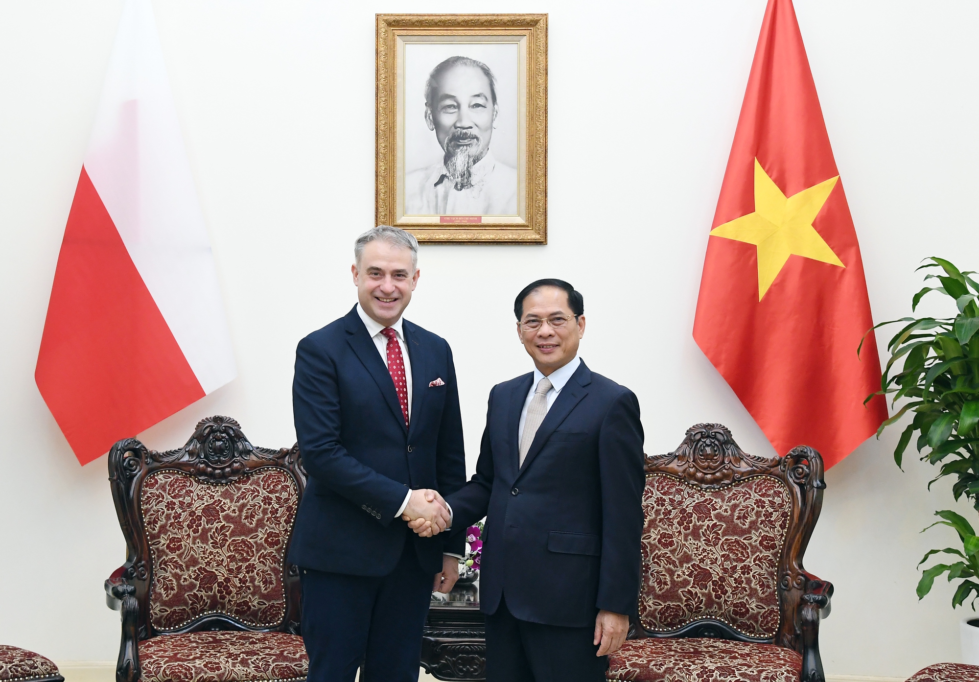 Việt Nam mong muốn tăng cường quan hệ hợp tác nhiều mặt với Ba Lan- Ảnh 1. Việt Nam mong muốn tăng cường quan hệ hợp tác nhiều mặt với Ba Lan- Ảnh 1.