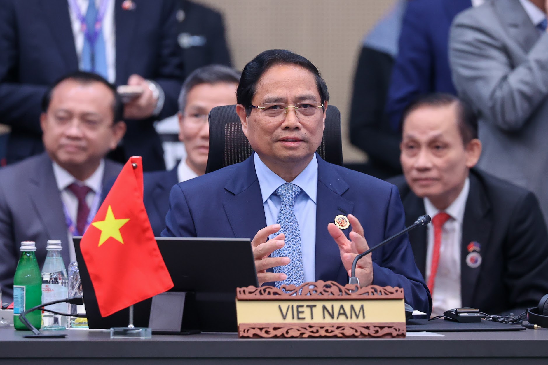 Thủ tướng Phạm Minh Chính đề xuất 4 định hướng lớn trong hợp tác ASEAN - Hoa Kỳ- Ảnh 1. Thủ tướng Phạm Minh Chính đề xuất 4 định hướng lớn trong hợp tác ASEAN - Hoa Kỳ- Ảnh 1.
