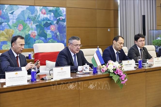 Chủ tịch Quốc hội Trần Thanh Mẫn tiếp Chủ tịch Hạ viện Uzbekistan- Ảnh 2. Chủ tịch Quốc hội Trần Thanh Mẫn tiếp Chủ tịch Hạ viện Uzbekistan- Ảnh 2.