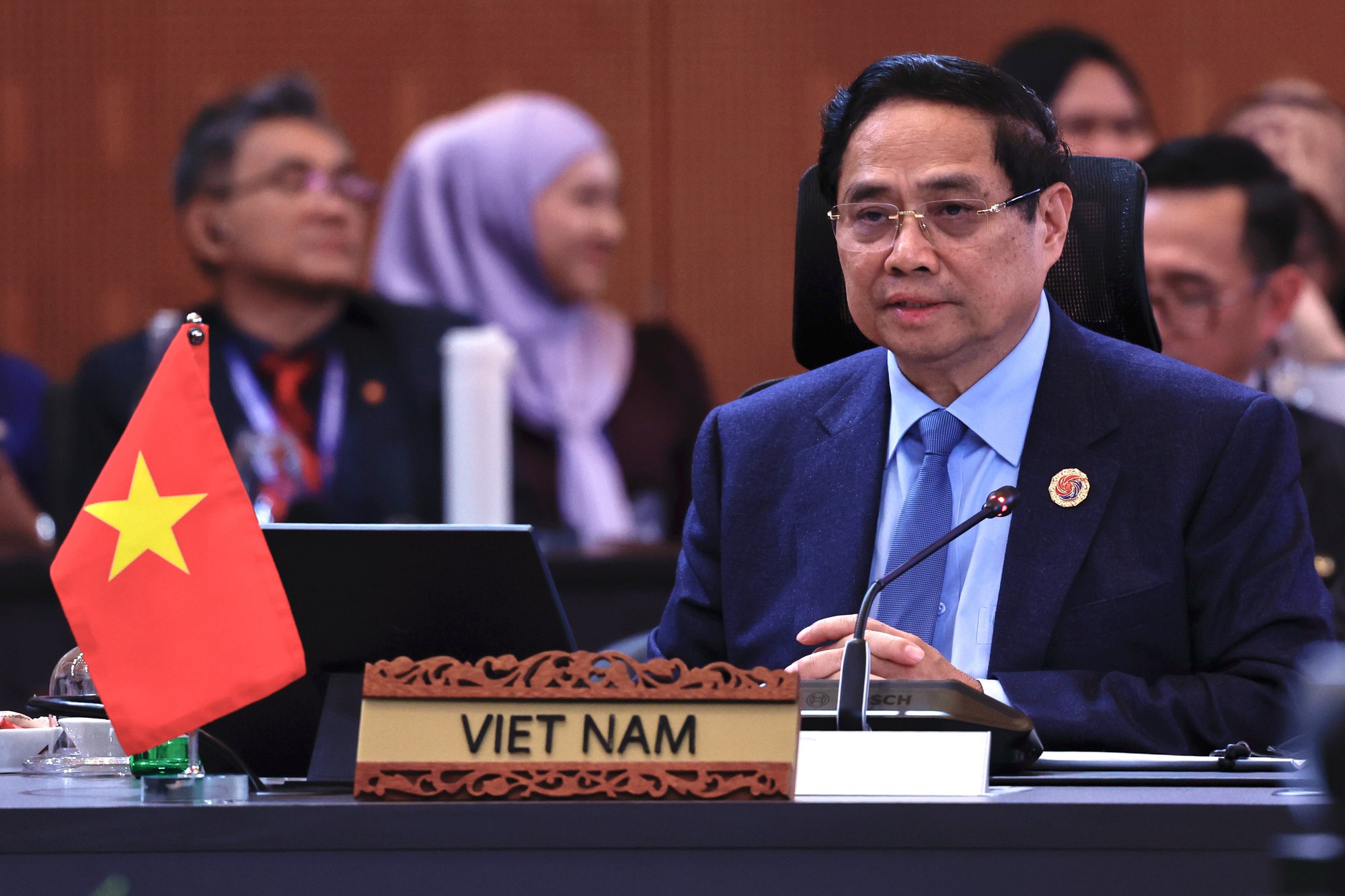 Thủ tướng: Hội nghị Cấp cao Đông Á cần đi đầu trong bảo vệ các nguyên tắc của luật pháp quốc tế, chủ nghĩa đa phương- Ảnh 2. Thủ tướng: Hội nghị Cấp cao Đông Á cần đi đầu trong bảo vệ các nguyên tắc của luật pháp quốc tế, chủ nghĩa đa phương- Ảnh 2.