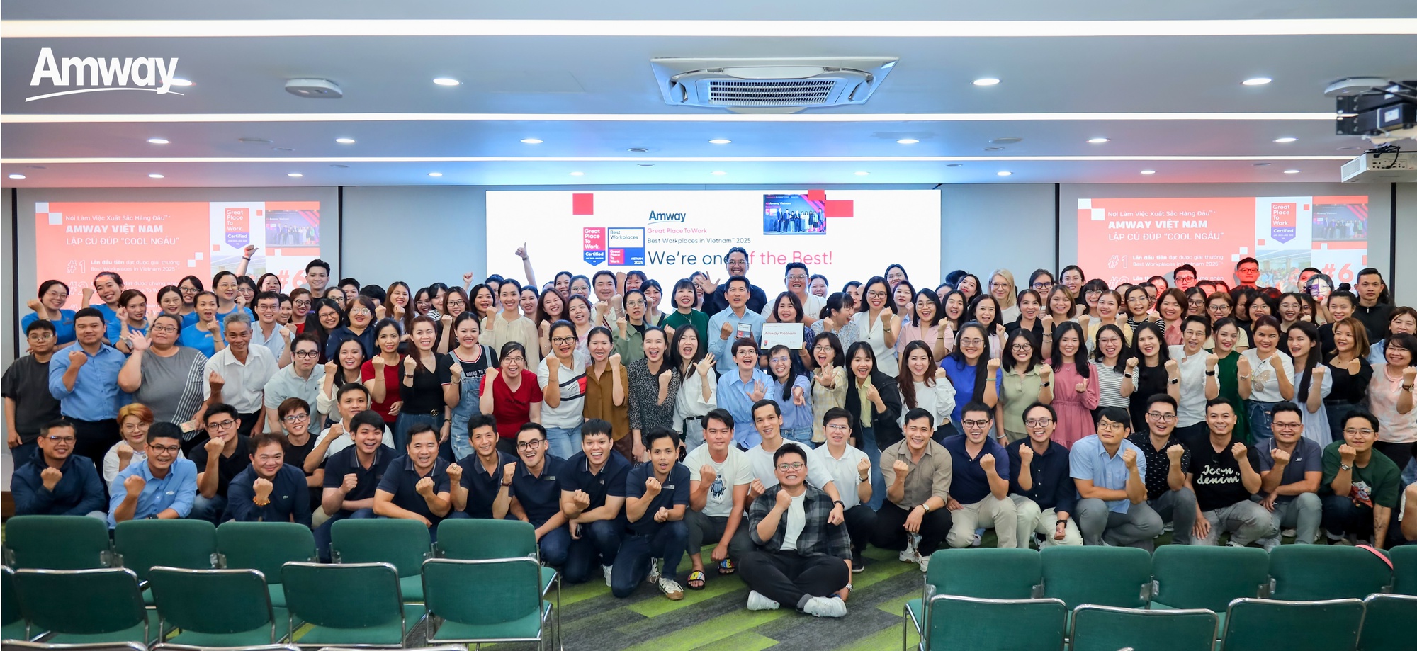 Amway Việt Nam nằm trong top đầu 'Nơi làm việc xuất sắc hàng đầu Việt Nam 2025- Ảnh 2. Amway Việt Nam nằm trong top đầu 'Nơi làm việc xuất sắc hàng đầu Việt Nam 2025- Ảnh 2.