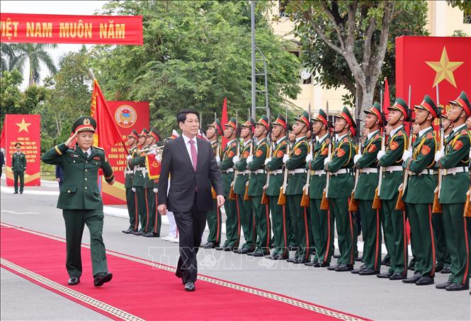Chủ tịch nước Lương Cường: Xây dựng Lực lượng vũ trang Quân khu 3 cách mạng, chính quy, tinh nhuệ, hiện đại- Ảnh 1.