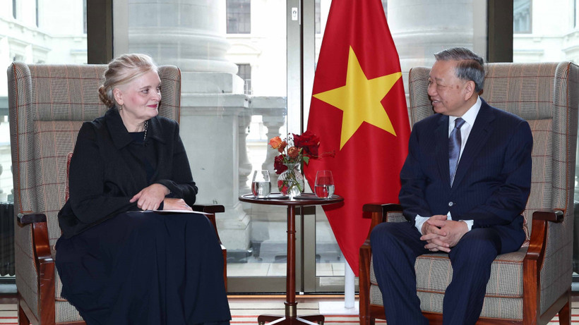 Tổng Bí thư Tô Lâm tiếp lãnh đạo một số tập đoàn, tổ chức tài chính quốc tế- Ảnh 3. Tổng Bí thư Tô Lâm tiếp lãnh đạo một số tập đoàn, tổ chức tài chính quốc tế- Ảnh 3.