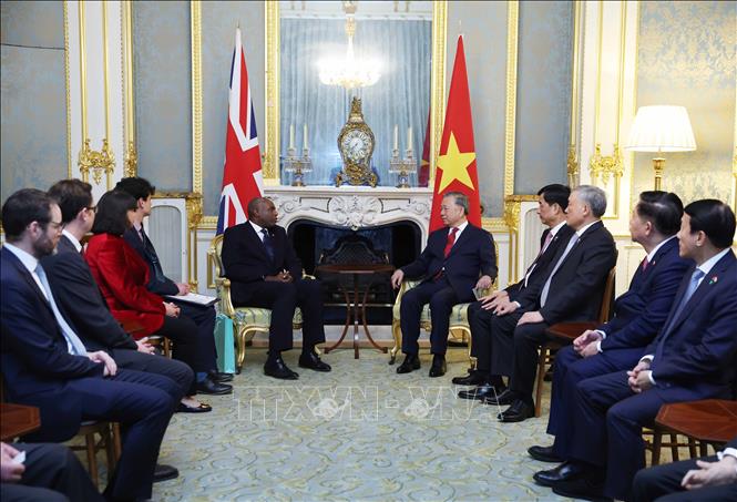 Tổng Bí thư Tô Lâm gặp Phó Thủ tướng Anh David Lammy- Ảnh 3. Tổng Bí thư Tô Lâm gặp Phó Thủ tướng Anh David Lammy- Ảnh 3.
