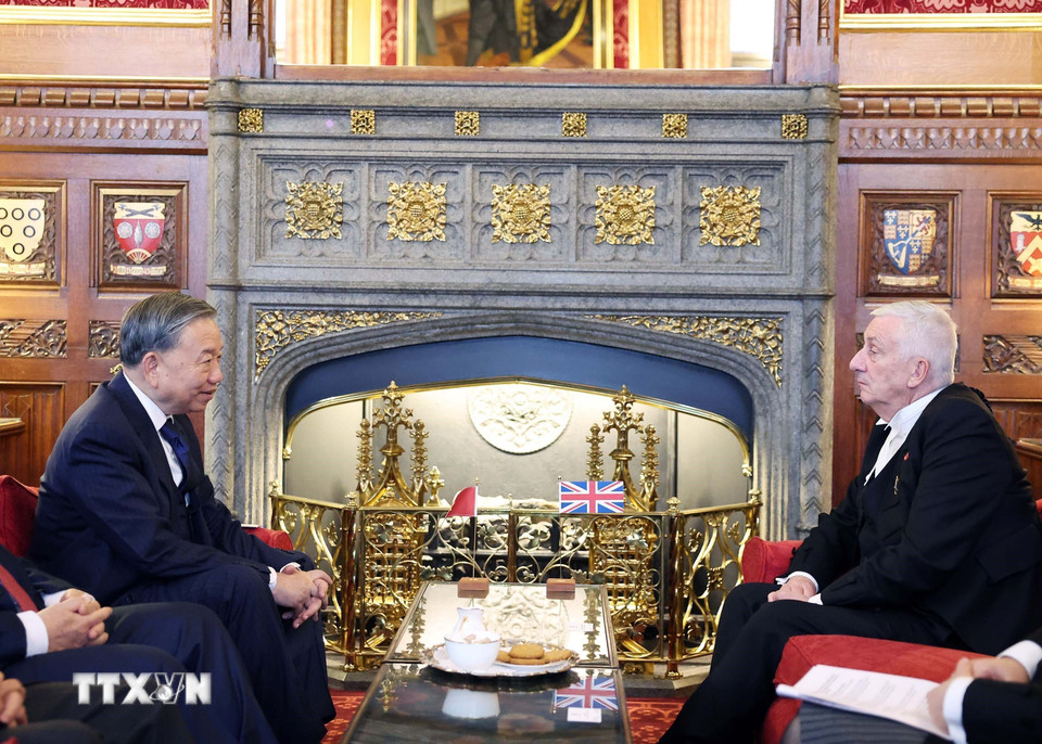 Tổng Bí thư Tô Lâm hội kiến Chủ tịch Hạ viện Anh Lindsay Hoyle- Ảnh 2. Tổng Bí thư Tô Lâm hội kiến Chủ tịch Hạ viện Anh Lindsay Hoyle- Ảnh 2.