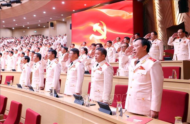 Tổng Bí thư Tô Lâm dự Đại hội đại biểu Đảng bộ Công an Trung ương lần thứ VIII- Ảnh 6.