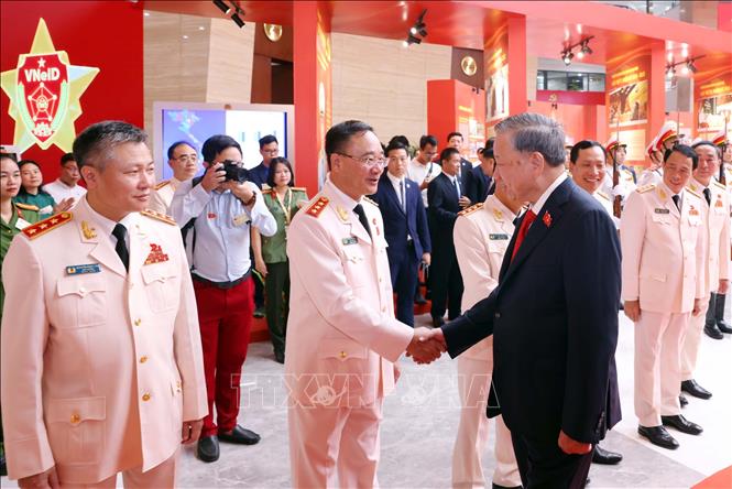 Tổng Bí thư Tô Lâm dự Đại hội đại biểu Đảng bộ Công an Trung ương lần thứ VIII- Ảnh 4.