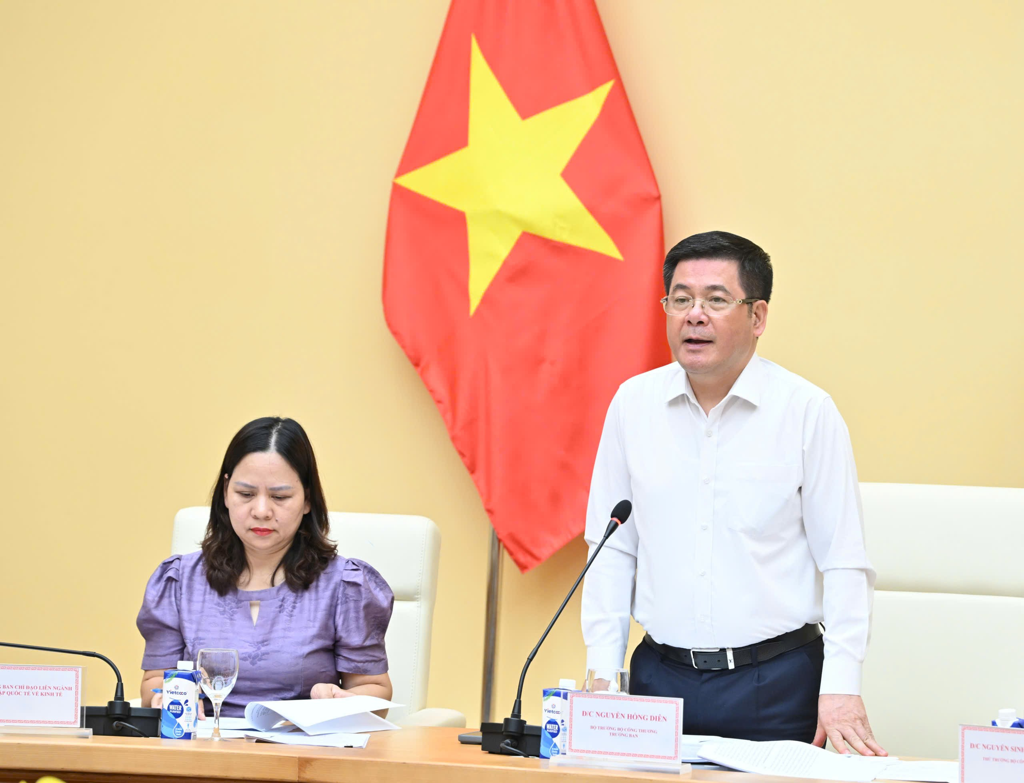 Ban Chỉ đạo liên ngành hội nhập quốc tế về kinh tế họp phiên đầu tiên- Ảnh 1. Ban Chỉ đạo liên ngành hội nhập quốc tế về kinh tế họp phiên đầu tiên- Ảnh 1.