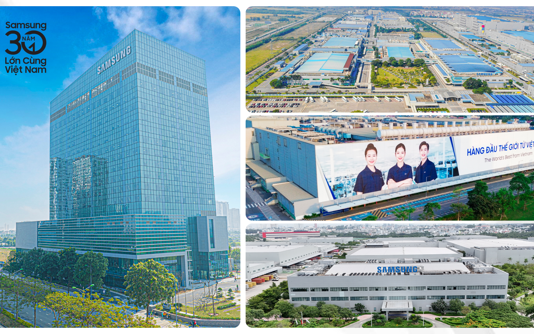 Ba thập niên Samsung đồng hành cùng Việt Nam trên hành trình đổi mới và phát triển bền vững