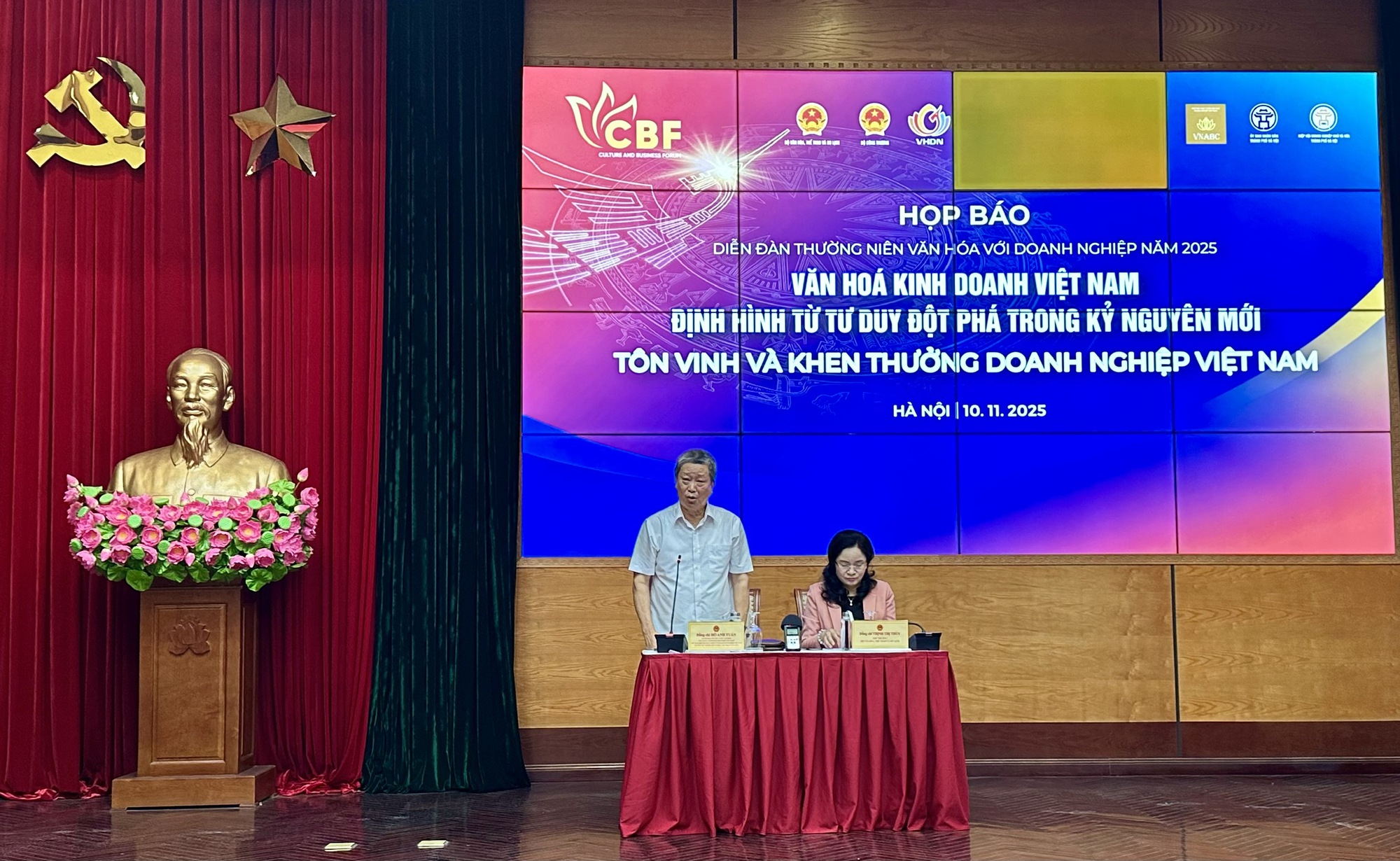 Diễn đàn thường niên 'Văn hóa với Doanh nghiệp'-Tạo động lực phát triển bền vững cho doanh nghiệp - Ảnh 1. Diễn đàn thường niên 'Văn hóa với Doanh nghiệp'-Tạo động lực phát triển bền vững cho doanh nghiệp - Ảnh 1.