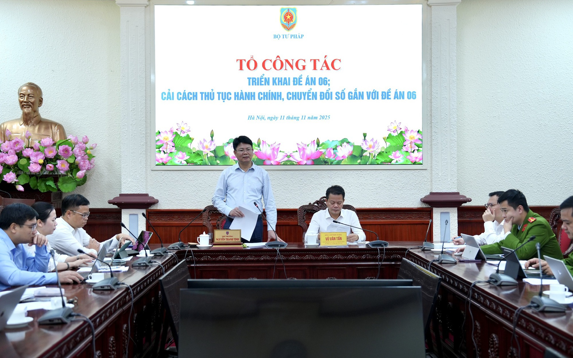 Ưu tiên đầu tư xây dựng các cơ sở dữ liệu trọng yếu của ngành tư pháp