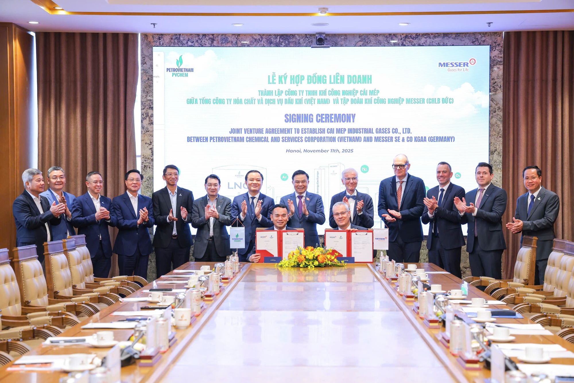 Petrovietnam - Messer liên doanh đầu tư Nhà máy khí công nghiệp Cái Mép- Ảnh 2.