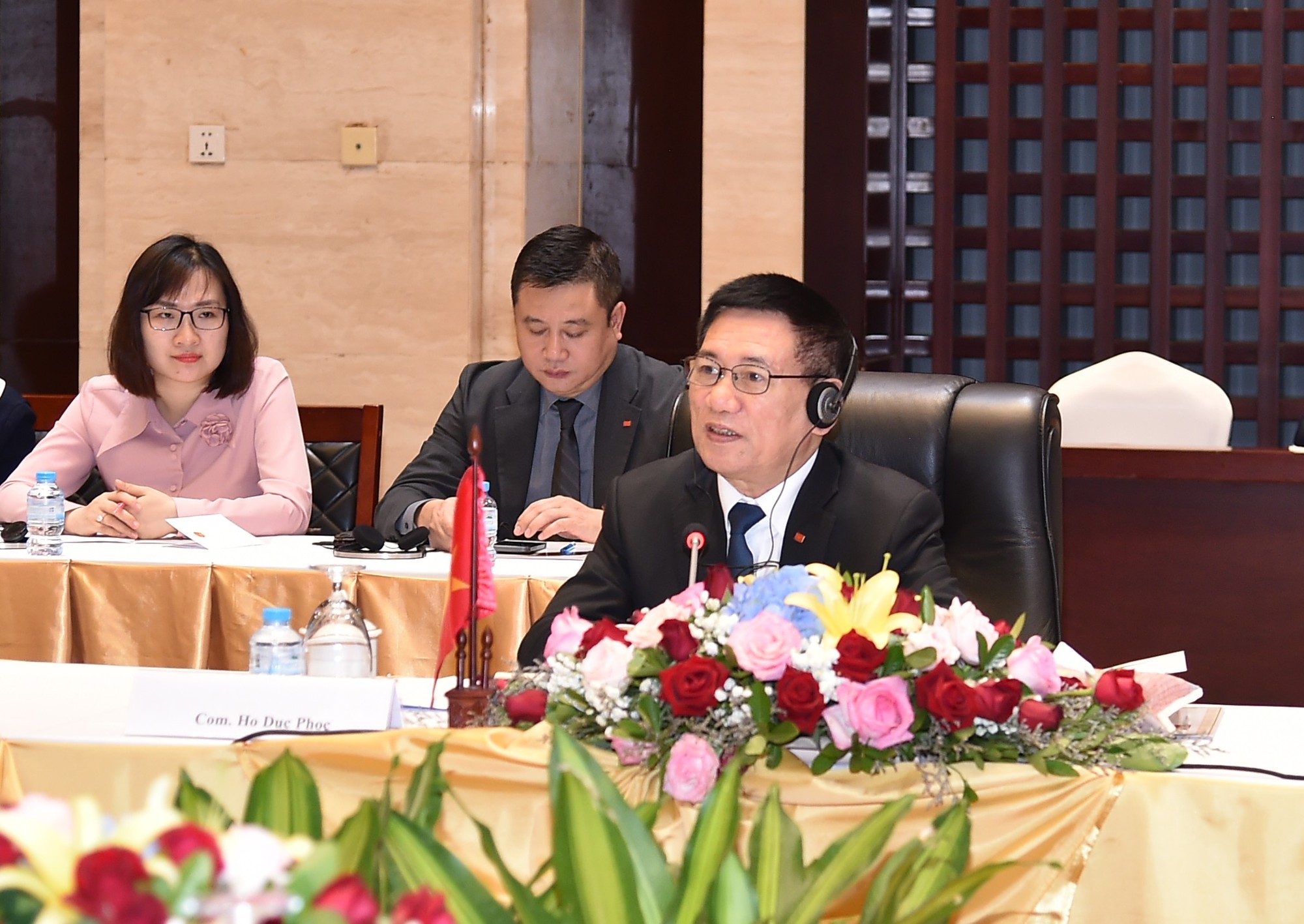 Phó Thủ tướng Chính phủ Hồ Đức Phớc thăm và làm việc tại Lào- Ảnh 6.