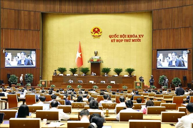 Thông cáo báo chí số 19, Kỳ họp thứ 10, Quốc hội khóa XV- Ảnh 1.