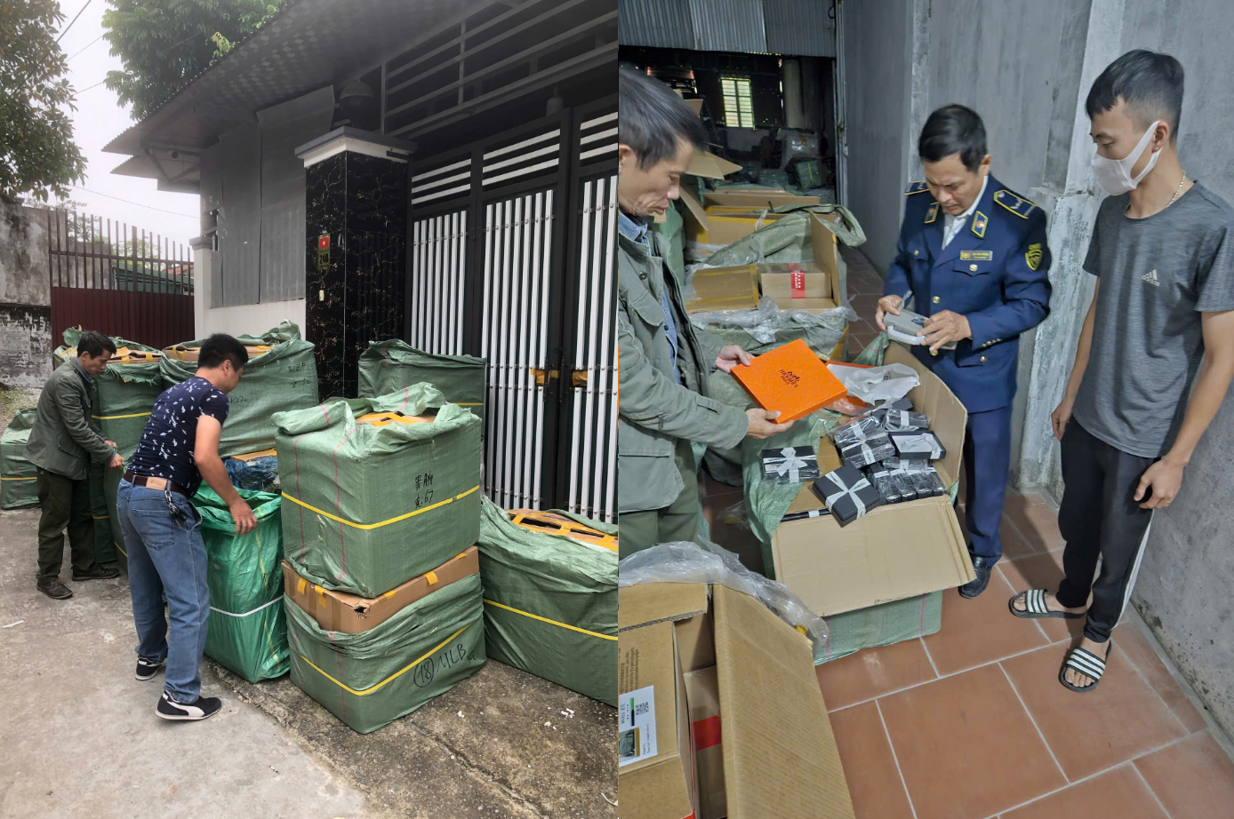 Hà Nội: Phát hiện hơn 1.600 túi xách giả mạo nhãn hiệu nổi tiếng tại xã Chuyên Mỹ- Ảnh 1.