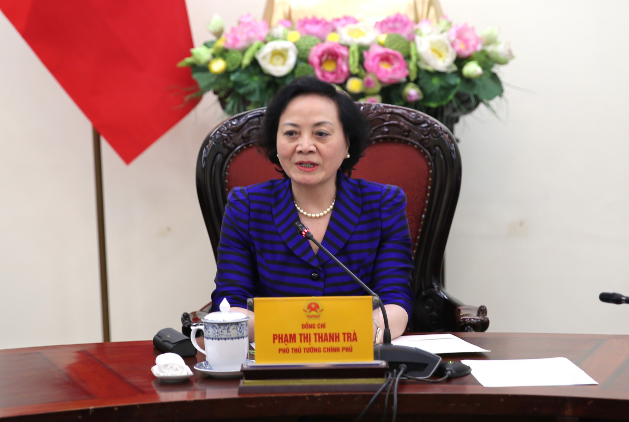 Phó Thủ tướng Phạm Thị Thanh Trà: Bố trí số lượng cấp phó bảo đảm phù hợp chức năng, nhiệm vụ và khối lượng công việc- Ảnh 1. Phó Thủ tướng Phạm Thị Thanh Trà: Bố trí số lượng cấp phó bảo đảm phù hợp chức năng, nhiệm vụ và khối lượng công việc- Ảnh 1.