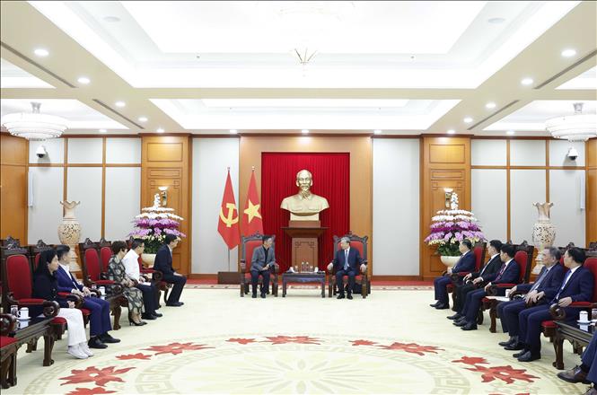 Tổng Bí thư Tô Lâm tiếp Lãnh đạo Tập đoàn Luxshare-ICT (Trung Quốc)- Ảnh 3.