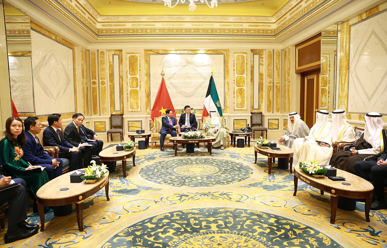 Quốc vương Kuwait: Coi lợi ích của Việt Nam là lợi ích của Kuwait- Ảnh 2. Quốc vương Kuwait: Coi lợi ích của Việt Nam là lợi ích của Kuwait- Ảnh 2.