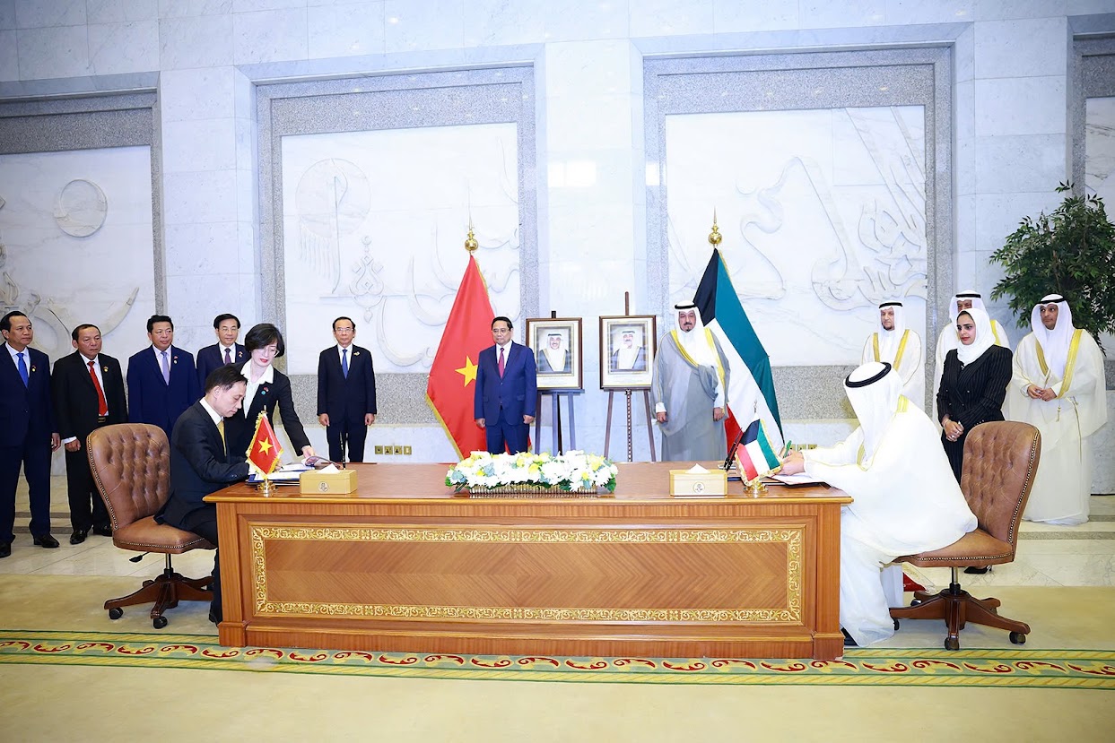 Việt Nam – Kuwait chính thức nâng cấp quan hệ lên Đối tác Chiến lược- Ảnh 4. Việt Nam – Kuwait chính thức nâng cấp quan hệ lên Đối tác Chiến lược- Ảnh 4.