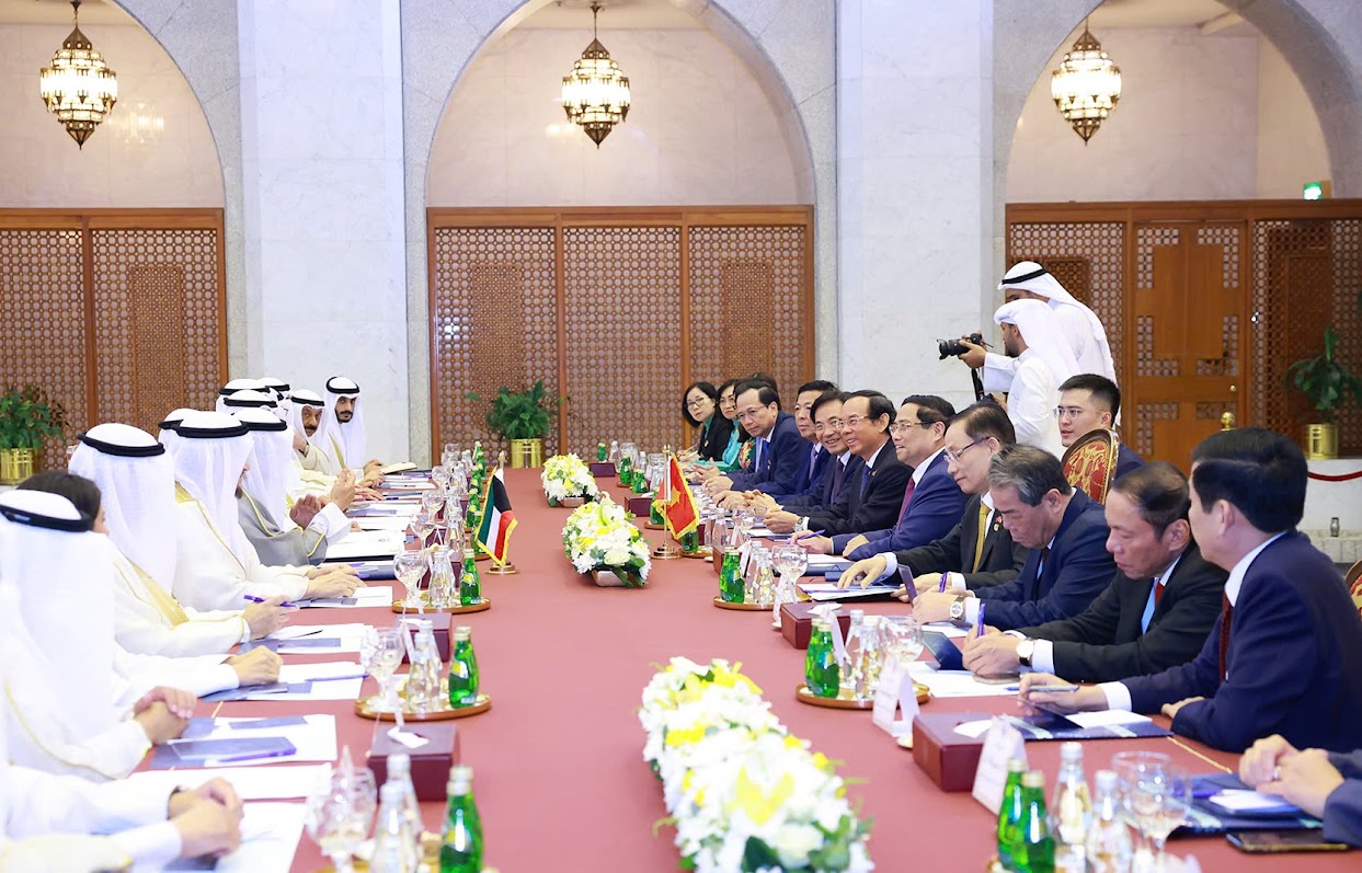 Việt Nam – Kuwait chính thức nâng cấp quan hệ lên Đối tác Chiến lược- Ảnh 3. Việt Nam – Kuwait chính thức nâng cấp quan hệ lên Đối tác Chiến lược- Ảnh 3.