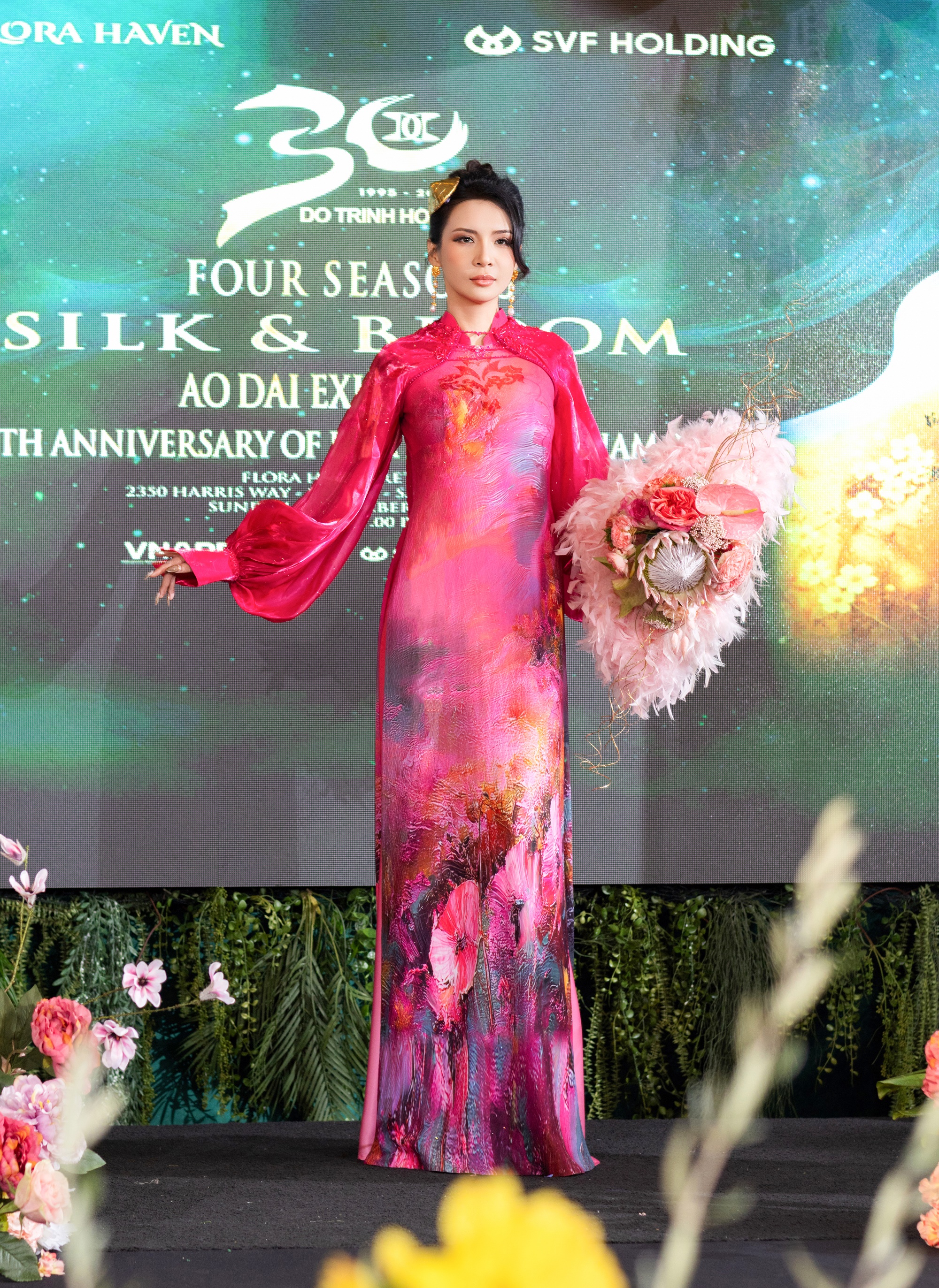 NTK Đỗ Trịnh Hoài Nam quảng bá tinh hoa Áo dài Việt đến Hoa Kỳ- Ảnh 8.
