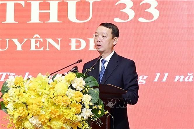 Ông Phan Thiên Định được bầu giữ chức Chủ tịch UBND tỉnh Hà Tĩnh- Ảnh 1.