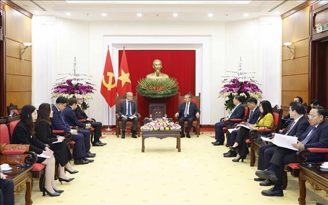 Tổng Bí thư Tô Lâm tiếp Giám đốc Tập đoàn A.P.Moller - Maersk- Ảnh 2.