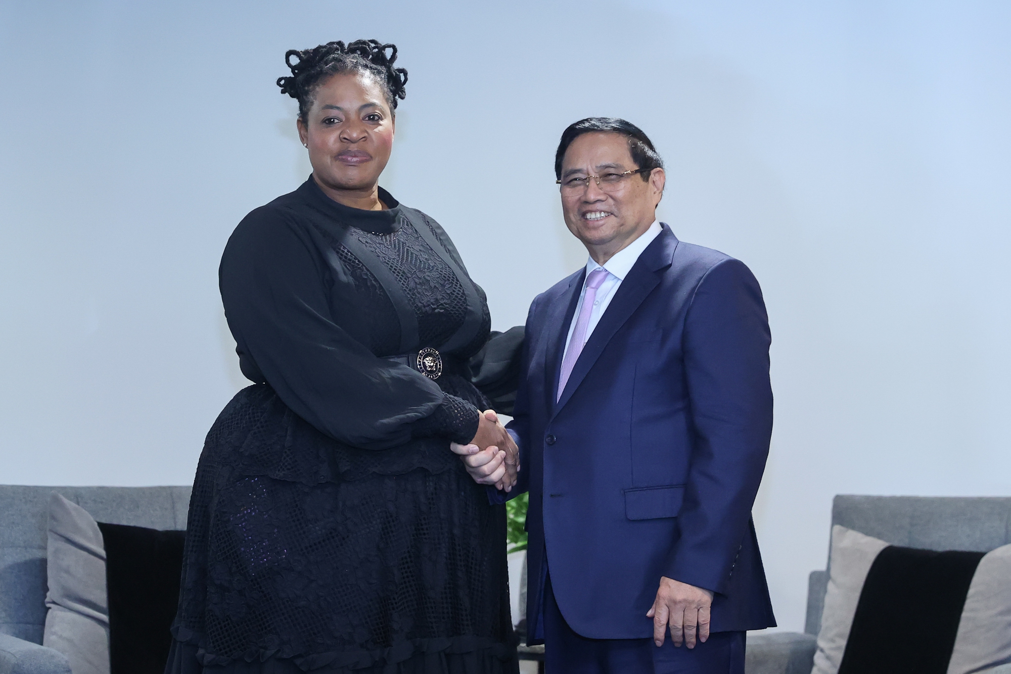 Thủ tướng kết nối hợp tác giữa hai tập đoàn dầu khí quốc gia của Việt Nam, Nam Phi- Ảnh 1.