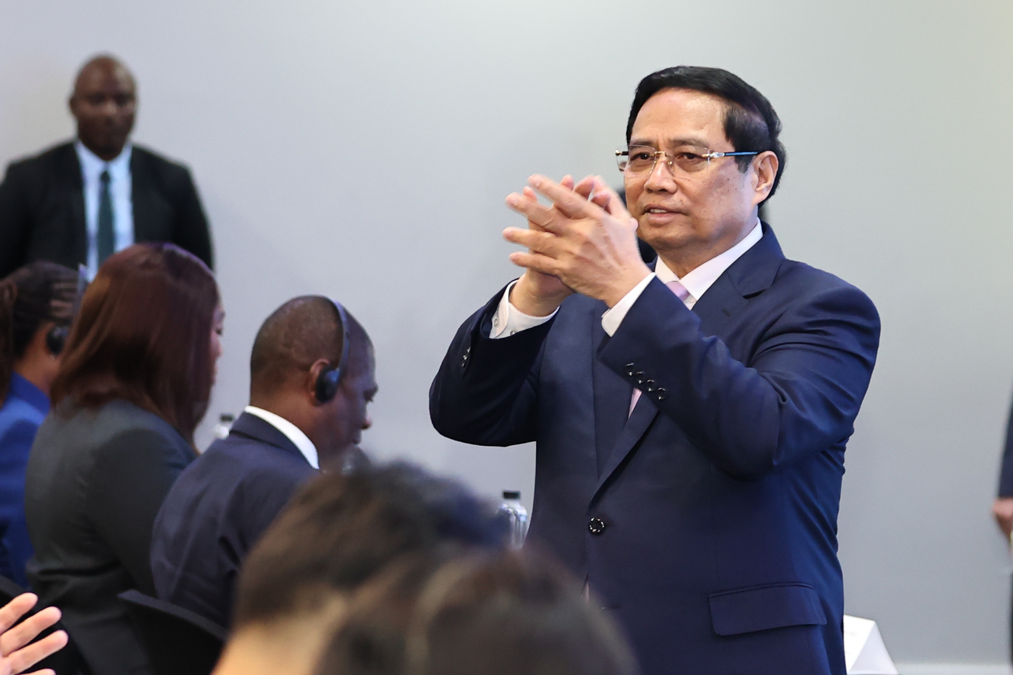 Thủ tướng kêu gọi doanh nghiệp Việt Nam – Nam Phi 'gặp gỡ - kết nối – hành động - ra sản phẩm'- Ảnh 1. Thủ tướng kêu gọi doanh nghiệp Việt Nam – Nam Phi 'gặp gỡ - kết nối – hành động - ra sản phẩm'- Ảnh 1.