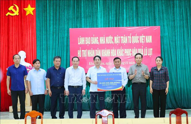 Thường trực Ban Bí thư chỉ đạo công tác khắc phục hậu quả mưa lũ- Ảnh 3. Thường trực Ban Bí thư chỉ đạo công tác khắc phục hậu quả mưa lũ- Ảnh 3.