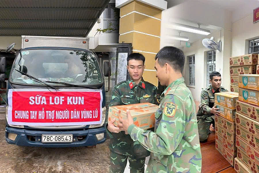 Sữa LOF Kun và những chuyến xe không ngừng nghỉ đi về phía đồng bào- Ảnh 1.