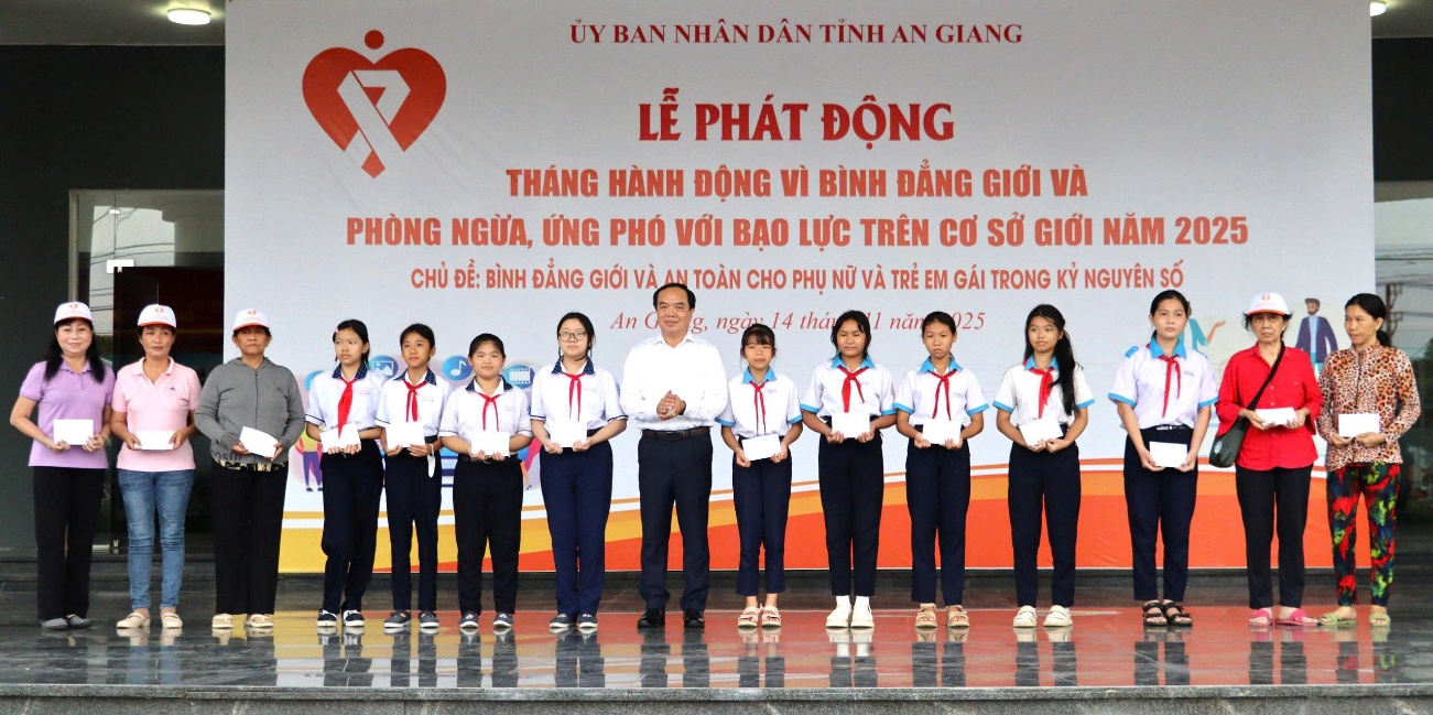 An Giang hành động vì bình đẳng giới: Bảo vệ phụ nữ, trẻ em gái trong kỷ nguyên số- Ảnh 1.